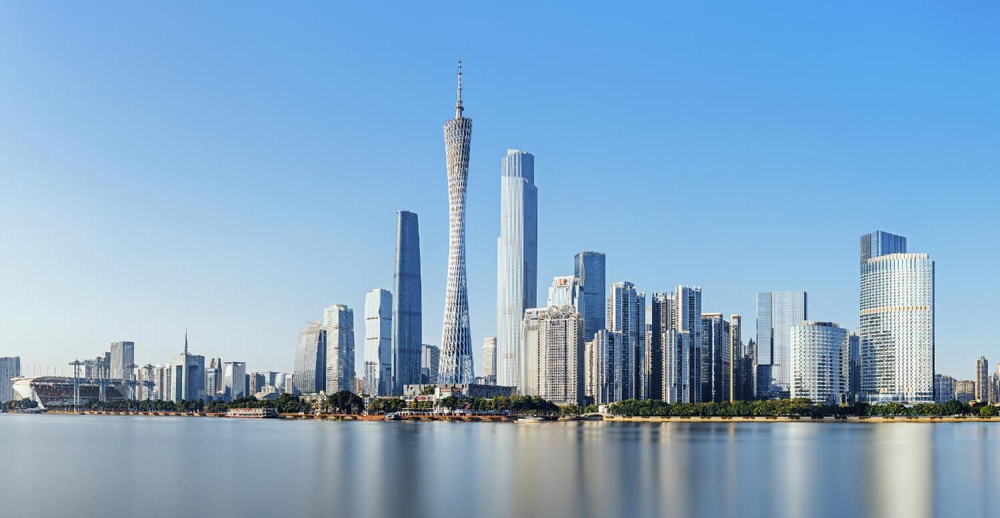 Yun Jin City View Hotel - Guangzhou Taikoo Hui Zhujiang New Town Tianhe Sports Center Extérieur photo