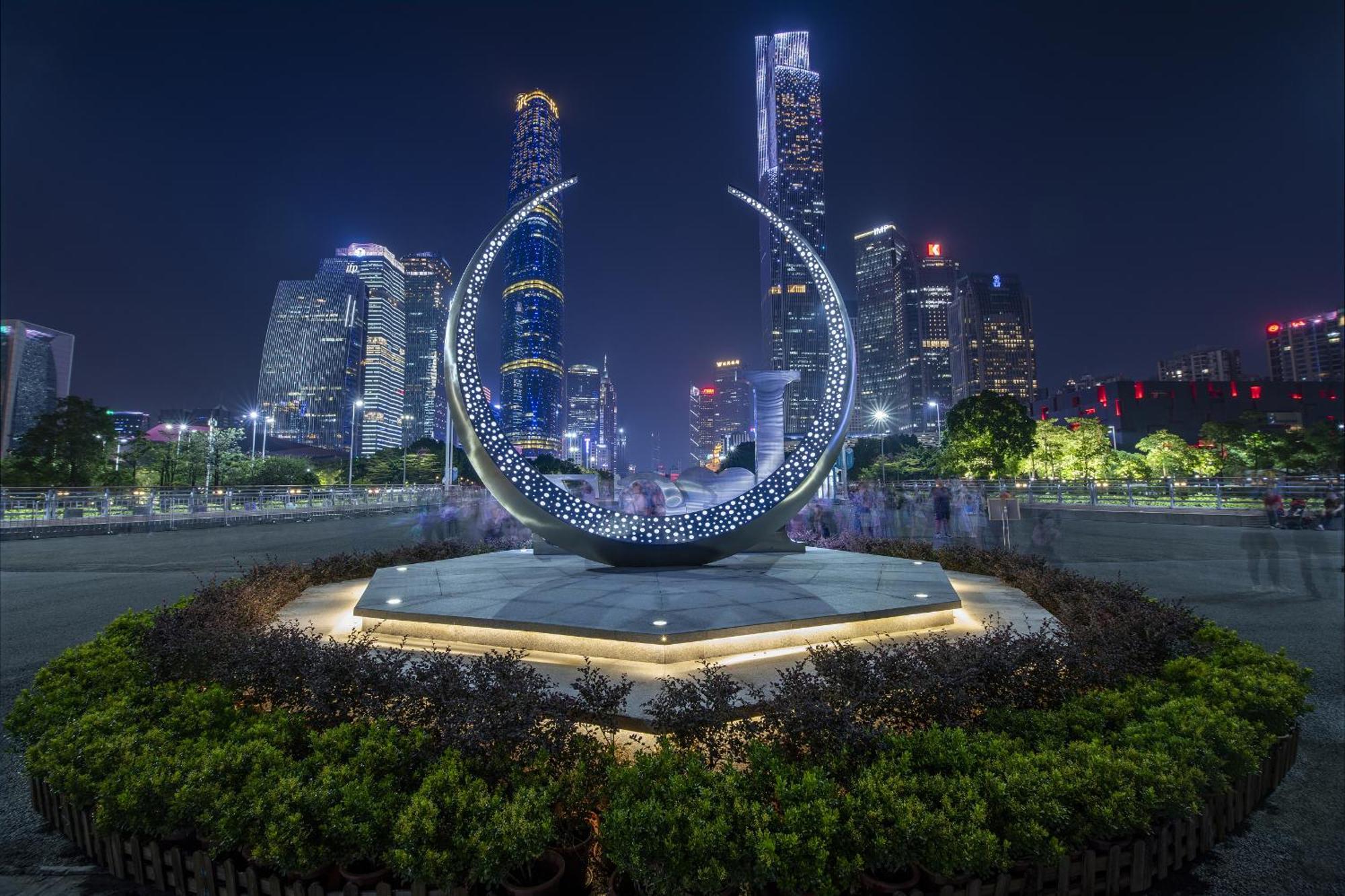 Yun Jin City View Hotel - Guangzhou Taikoo Hui Zhujiang New Town Tianhe Sports Center Extérieur photo