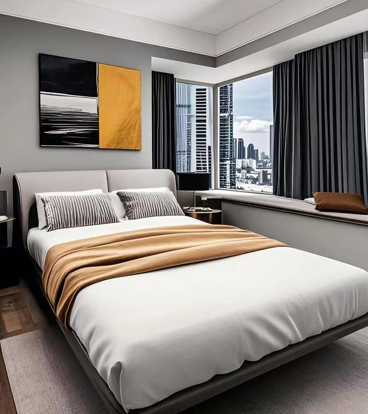 Yun Jin City View Hotel - Guangzhou Taikoo Hui Zhujiang New Town Tianhe Sports Center Extérieur photo