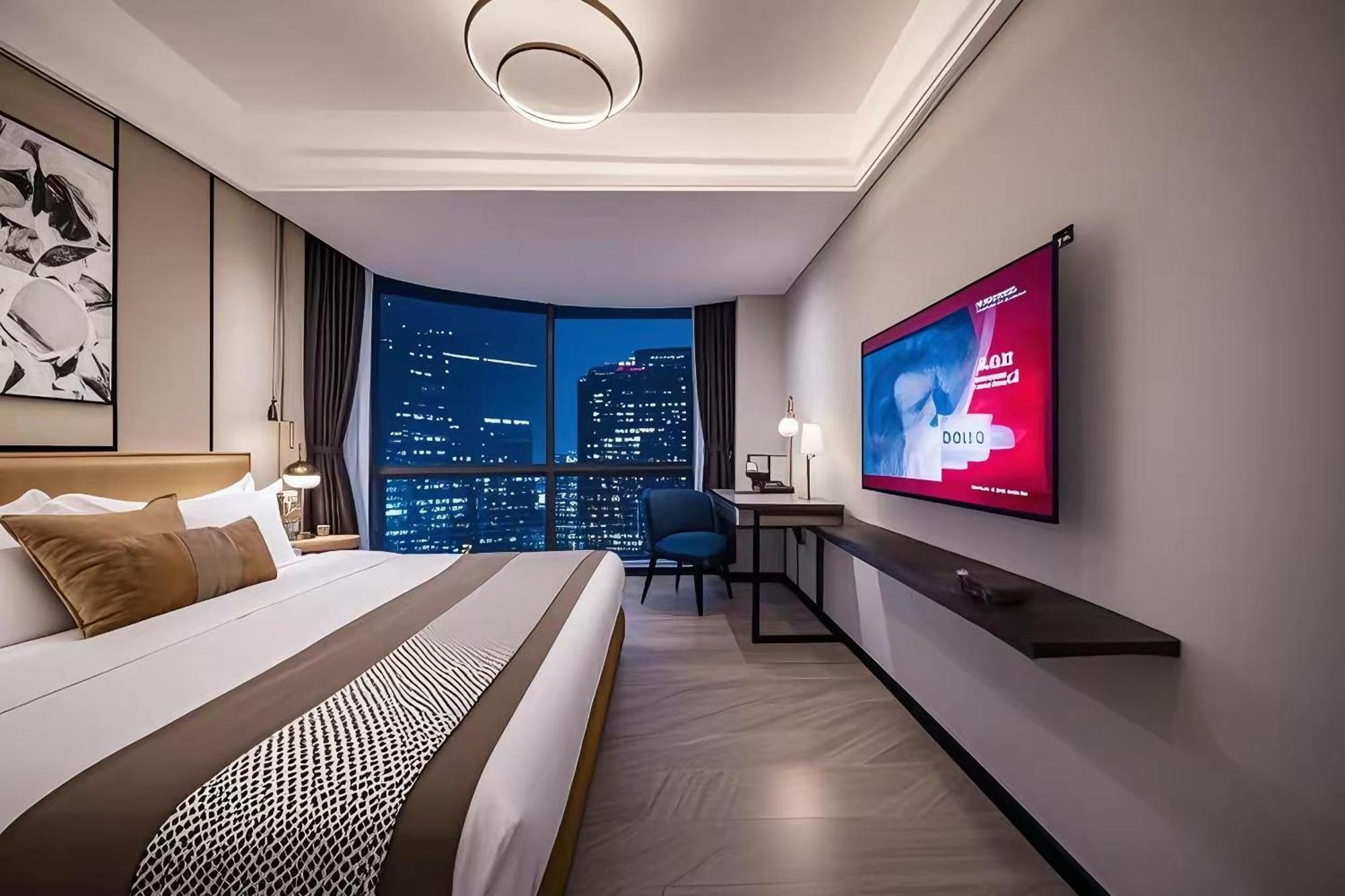 Yun Jin City View Hotel - Guangzhou Taikoo Hui Zhujiang New Town Tianhe Sports Center Extérieur photo