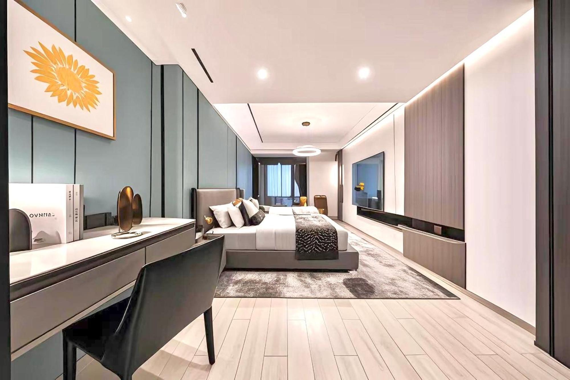 Yun Jin City View Hotel - Guangzhou Taikoo Hui Zhujiang New Town Tianhe Sports Center Extérieur photo