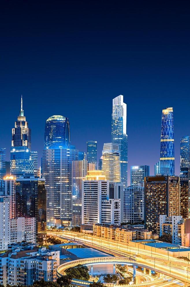 Yun Jin City View Hotel - Guangzhou Taikoo Hui Zhujiang New Town Tianhe Sports Center Extérieur photo